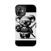 Load image into Gallery viewer, Ninja Koala w/Donut Phone Cases
