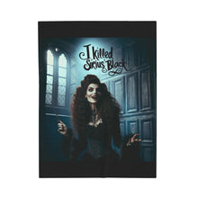 Load image into Gallery viewer, Bellatrix LeStrange Velveteen Plush Blanket