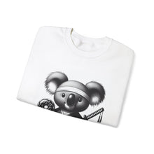 Load image into Gallery viewer, Ninja Koala w/Donut Crewneck Sweatshirt