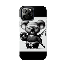 Load image into Gallery viewer, Ninja Koala w/Donut Phone Cases