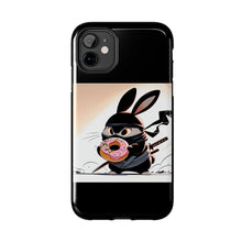 Load image into Gallery viewer, Ninja Bunny w/Donut Phone Cases