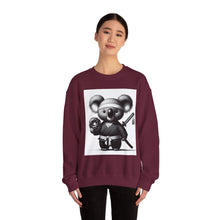 Load image into Gallery viewer, Ninja Koala w/Donut Crewneck Sweatshirt