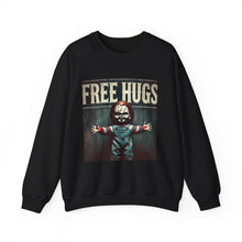 Load image into Gallery viewer, Chucky Free Hugs Crewneck Sweatshirt