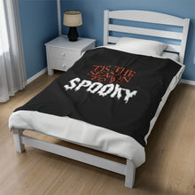 Load image into Gallery viewer, Spooky Season Velveteen Plush Blanket