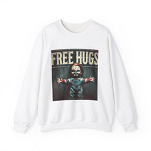 Load image into Gallery viewer, Chucky Free Hugs Crewneck Sweatshirt