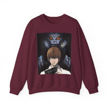 Load image into Gallery viewer, Light & Ryuk Crewneck Sweatshirt