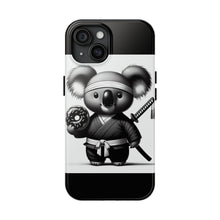 Load image into Gallery viewer, Ninja Koala w/Donut Phone Cases