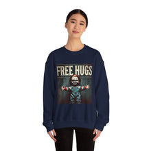 Load image into Gallery viewer, Chucky Free Hugs Crewneck Sweatshirt