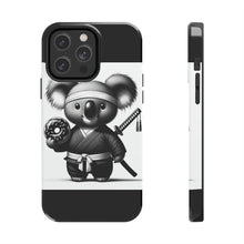 Load image into Gallery viewer, Ninja Koala w/Donut Phone Cases