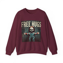 Load image into Gallery viewer, Chucky Free Hugs Crewneck Sweatshirt