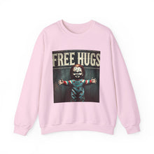 Load image into Gallery viewer, Chucky Free Hugs Crewneck Sweatshirt