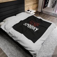 Load image into Gallery viewer, Spooky Season Velveteen Plush Blanket