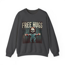 Load image into Gallery viewer, Chucky Free Hugs Crewneck Sweatshirt