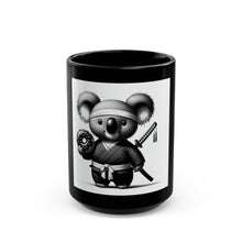 Load image into Gallery viewer, Ninja Koala w/ Donut Mug (11oz, 15oz)