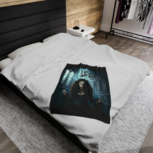 Load image into Gallery viewer, Bellatrix LeStrange Velveteen Plush Blanket