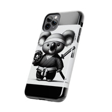 Load image into Gallery viewer, Ninja Koala w/Donut Phone Cases