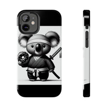 Load image into Gallery viewer, Ninja Koala w/Donut Phone Cases