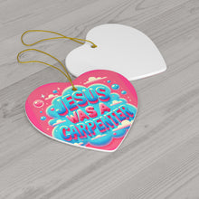 Load image into Gallery viewer, Jesus Was A Carpenter Ceramic Ornament