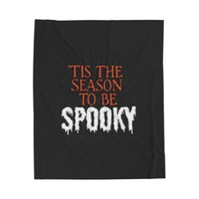 Load image into Gallery viewer, Spooky Season Velveteen Plush Blanket