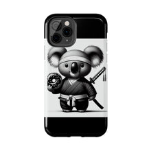 Load image into Gallery viewer, Ninja Koala w/Donut Phone Cases