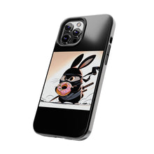 Load image into Gallery viewer, Ninja Bunny w/Donut Phone Cases