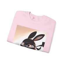 Load image into Gallery viewer, Ninja Bunny w/ Donut Crewneck Sweatshirt
