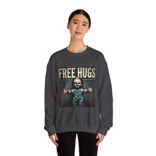 Load image into Gallery viewer, Chucky Free Hugs Crewneck Sweatshirt
