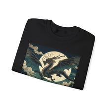 Load image into Gallery viewer, Moonlight Dragon Crewneck Sweatshirt