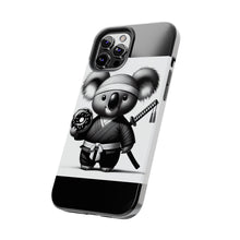 Load image into Gallery viewer, Ninja Koala w/Donut Phone Cases