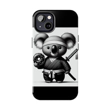Load image into Gallery viewer, Ninja Koala w/Donut Phone Cases