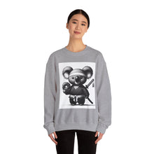 Load image into Gallery viewer, Ninja Koala w/Donut Crewneck Sweatshirt
