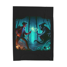 Load image into Gallery viewer, Harry Vs. Voldemort Velveteen Plush Blanket
