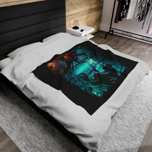 Load image into Gallery viewer, Harry Vs. Voldemort Velveteen Plush Blanket
