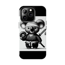 Load image into Gallery viewer, Ninja Koala w/Donut Phone Cases
