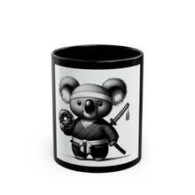 Load image into Gallery viewer, Ninja Koala w/ Donut Mug (11oz, 15oz)
