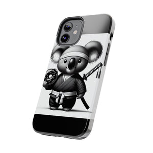 Ninja Koala w/Donut Phone Cases