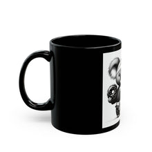 Load image into Gallery viewer, Ninja Koala w/ Donut Mug (11oz, 15oz)
