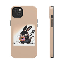 Load image into Gallery viewer, Ninja Bunny w/Donut Phone Cases
