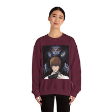 Load image into Gallery viewer, Light &amp; Ryuk Crewneck Sweatshirt
