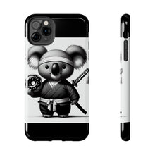 Load image into Gallery viewer, Ninja Koala w/Donut Phone Cases
