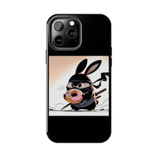 Load image into Gallery viewer, Ninja Bunny w/Donut Phone Cases
