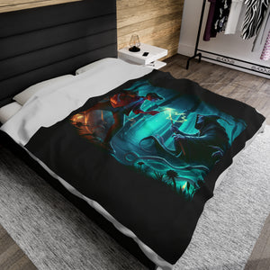 Harry Vs. Voldemort Velveteen Plush Blanket