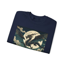 Load image into Gallery viewer, Moonlight Dragon Crewneck Sweatshirt
