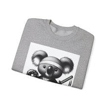 Load image into Gallery viewer, Ninja Koala w/Donut Crewneck Sweatshirt
