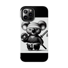 Load image into Gallery viewer, Ninja Koala w/Donut Phone Cases
