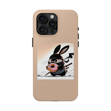 Load image into Gallery viewer, Ninja Bunny w/Donut Phone Cases
