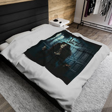 Load image into Gallery viewer, Bellatrix LeStrange Velveteen Plush Blanket
