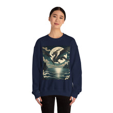 Load image into Gallery viewer, Moonlight Dragon Crewneck Sweatshirt
