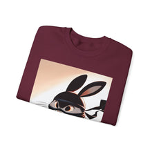 Load image into Gallery viewer, Ninja Bunny w/ Donut Crewneck Sweatshirt
