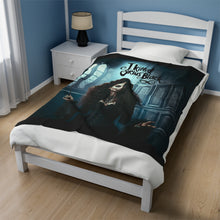 Load image into Gallery viewer, Bellatrix LeStrange Velveteen Plush Blanket
